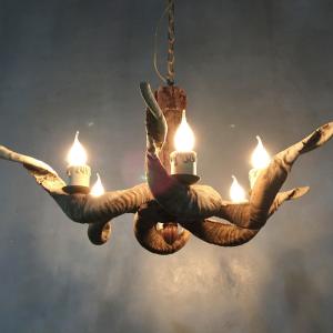 Quality Deer antler pendant light Handing Lamp Vintage Style (WH-AC-22) wholesale