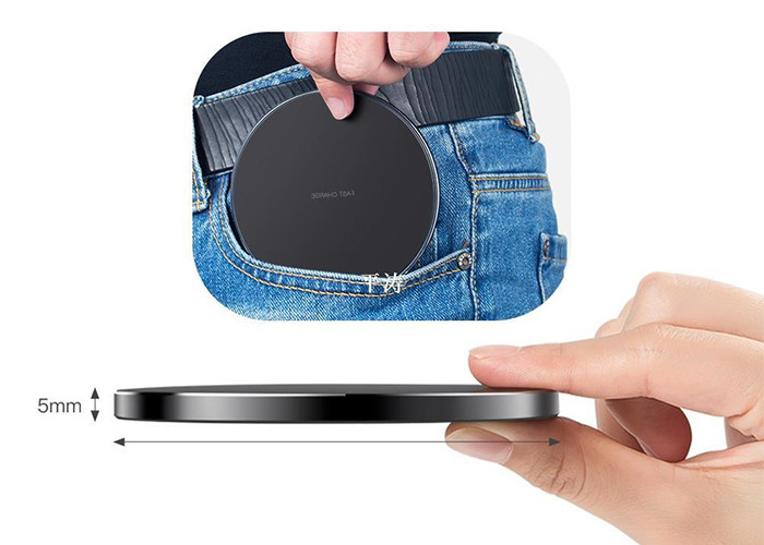 Alunimium 7.5w 10W Fast Charge Wireless Charger