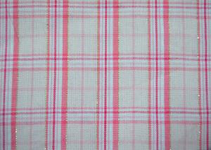 Quality Luxury Shiny Gold Thread Yarn Dyed Plaid Fabric Bright Colored Printing wholesale