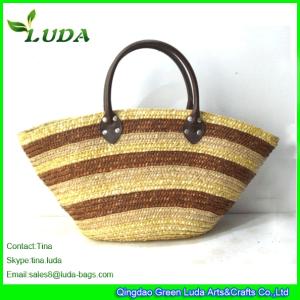 Quality LUDA 2014 New Straw Bags Wheat Straw Woven Bags wholesale