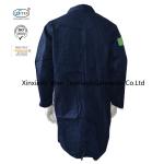 180gsm Navy Blue Flame Retardant Long Style Frc Jacket Workwear/ Fire Retardant