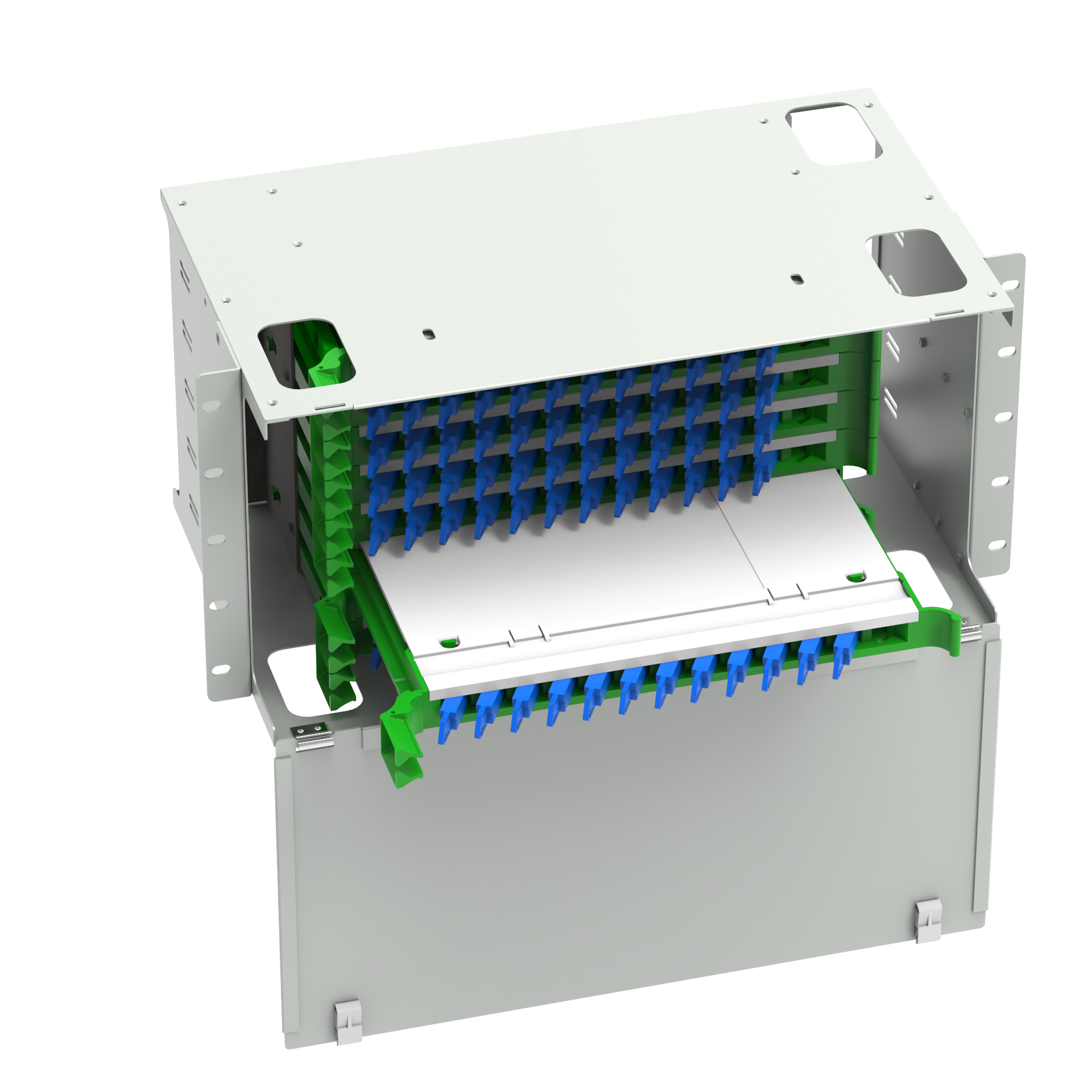 Fiber Optic Equipment for FTTX and Data Center E2K Type 96 Ports Patchpanel at Best