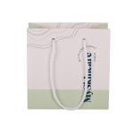 Shopping Custom Printed Paper Bags Art Paper Matte Lamination With Nylon Rope