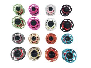 Quality Newest rotary axis aluminum finger reel 15/30 m flat rope for scuba diving wholesale