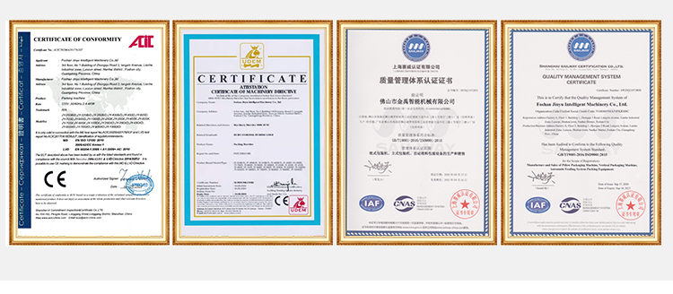 5bags/min Vertical Form Fill Seal Packaging Machines Nitrogen Banana Chips