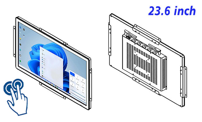 23.6-Inch Windows Embedded Interactive Solution for Traffic Control, Facility Management, Warehouse Dashboards, and Event Displays