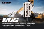 KS600 Keisharp Silenced Type Hydraulic Breaker Hammer KS60 KS80 KS100