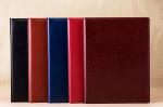 High End Personalized Leather Padfolio / Leather Portfolio Binder 5 Color