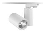 White Housing Led Ceiling Track Lights 20 Watt Aluminum 0.9pfc 4000k