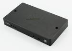 SGS Slim Design Aluminium Die Casting Products Black Painted Router Cover