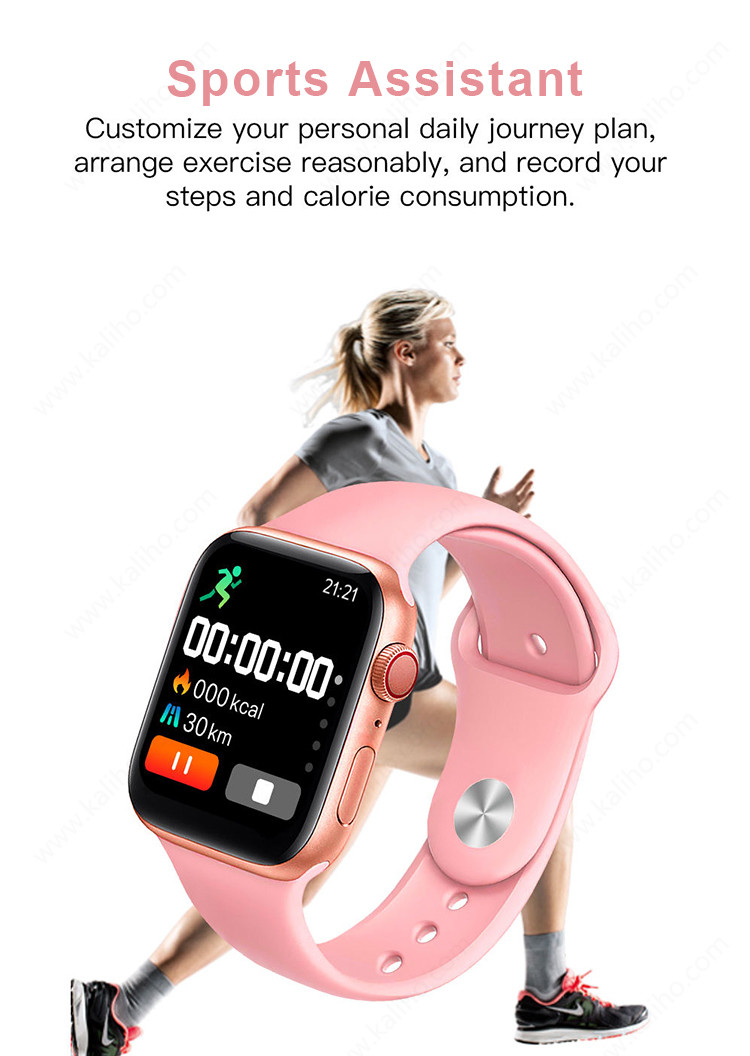 OEM 260mAh Android Bluetooth Smart Watch Body Temp Blood Oxygen