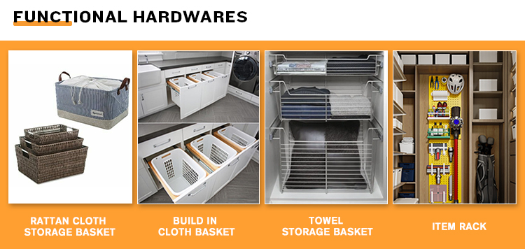Simple Modern YALIG 1200 Large Wood Laundry Sorting Cabinet for Washing Machine in MDF