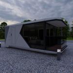 High End Capsule Houses Star Room Scenic Area Homestay Mobile House Scenic Area