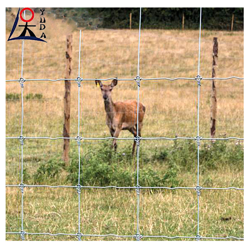 Grassland Hinge Knot High Tensile Galvanized Iron Wire Sheep Yard Fence