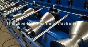 China Plc Control 50hz Ridge Cap Sheet Metal Roll Former Machine With High Speed on sale