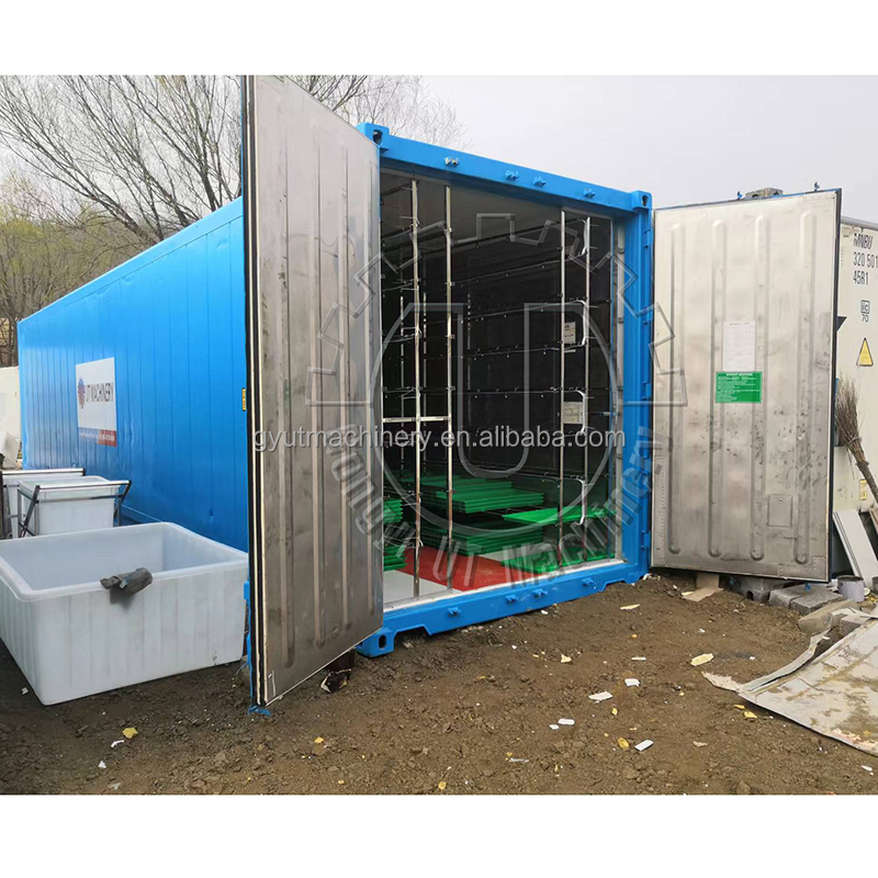 1500KG Per Day Automatic Animal Fodder Sprout Container Hydroponic Barley Growing System