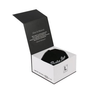Quality Hot Stamp Apparel Paper Box Hard Cardboard Baseball Cap Gift Box Fashionable wholesale