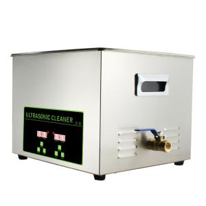 Quality Lab Instrument Digital Ultrasonic Cleaner 15L Stainless Steel Mechanical Knob Switch wholesale