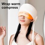Rechargeable Air Compression Head Massager Eye Care Hot Compress