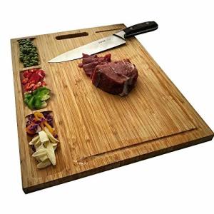 Quality 18 Inch Bamboo Butcher Block With Groove / Bamboo Cutting Boards For Kitchen wholesale