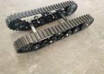 ISO9001 Passed Rubber Steel Track Undercarriage DP-BGM-100 Robot Machinery Parts