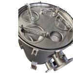 1.0Mpa Pressure Stainless Steel 10 Inches Multi Bag Filter Housing for