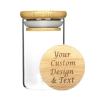 Buy cheap Food Storage Borosilicate Glass Spice Jar With Bamboo Lid For Herbs Noodles from wholesalers