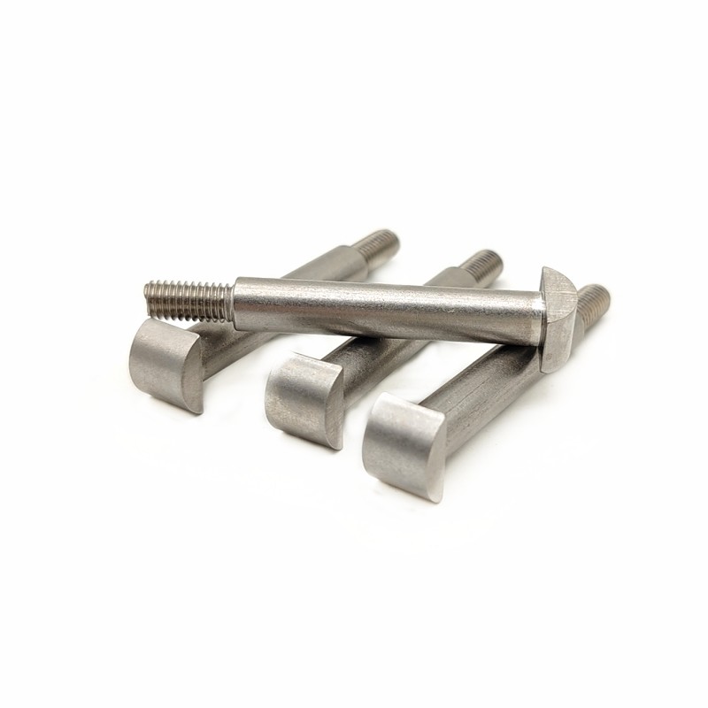 Factory Wholesale Stainless Steel T-Shaped Step Bolt Computer Gong T-Shaped Screw Non-Standard Shaped Parts