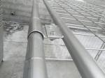 Customized Galvanised Steel Rubbish Cage HDG 14 Microns / 42 Microns