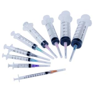 Quality CE FDA Disposable Plastic Syringe , 10ml Sterile Disposable Syringe wholesale