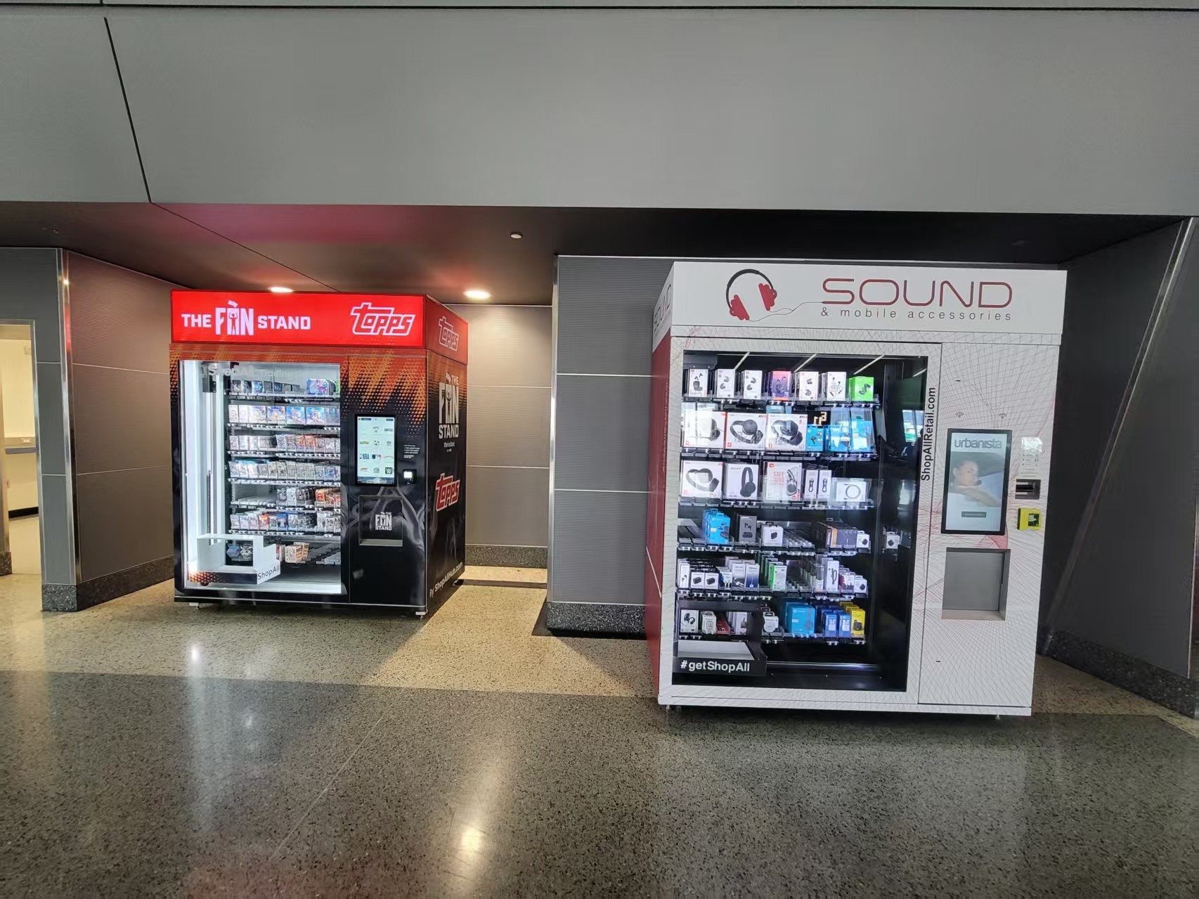 Self-Service Electronics Vending Machine for Charging Cables Phone Accessories Tech Essentials 24/7