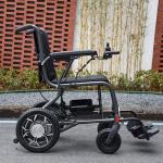 Handicapped 16AH Classic Folding Electric Wheelchair Aluminum Alloy