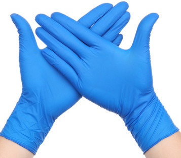Size 6.5 / 7 / 7.5 / 8 Disposable Latex Gloves Quarantine Epidemic Prevention