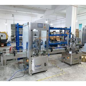 China PLC Control Auto Liquid Filling Machine Anti Corrosive SUS304 Material on sale