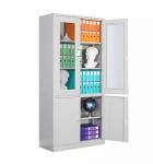 Vertical Laboratory Storage Cabinet Steel Display Fireproof Lab Storage Shelves