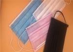 Dental Adult Disposable Medical Mask / Sanitary Surgical Disposable Mask 3 Ply