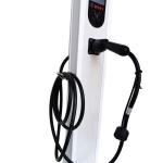 Integrated Battery Charging Post For Electric Vehicle 32A 7kw