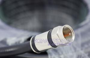 Quality Blakc RG6 digital CATV Coaxial Cable wholesale