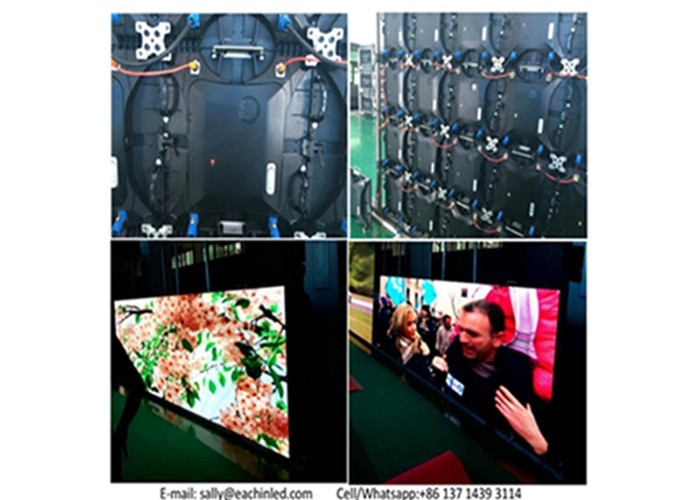Die Casting Aluminum 3.91mm Rental Led Video Wall Full Color Led Display Screen