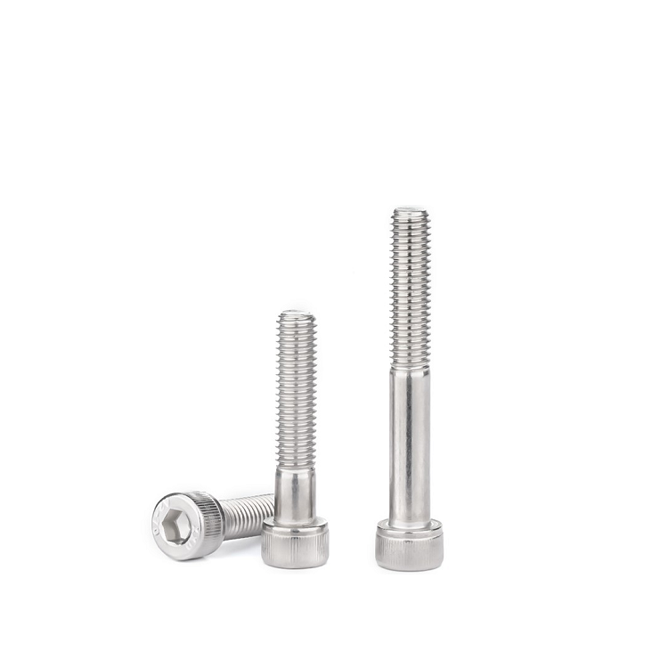 Stainless Steel 303/304 Finish Plain DIN912 Hex Socket Head Cap Screw for High Tension