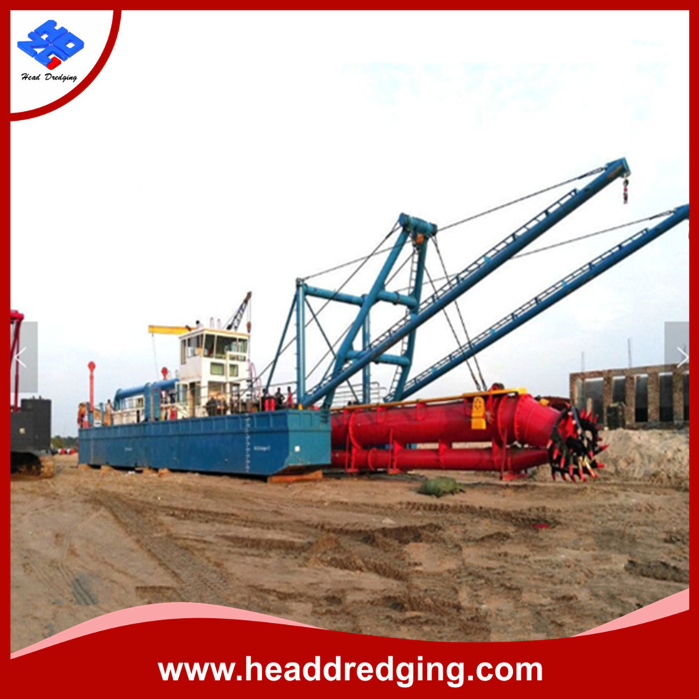 12m Dredging Depth Cutter Suction Dredger 12 Inch For Gold Mining
