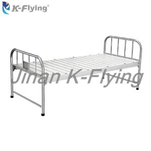 Quality Cold Rolled Steel Portable Medical Flat Hospital Patinet Nursing Bed wholesale