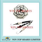 Famous Advertisement Logo Umbrella with Crystal J Handle