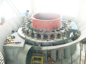 Quality Dongfeng 20m Water Head 90MW Francis Hydro Turbine wholesale