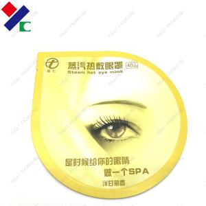 Quality Hight Barrier Aluminum Foil Printed Plastic Pouch 180 micron for Eye Mask wholesale