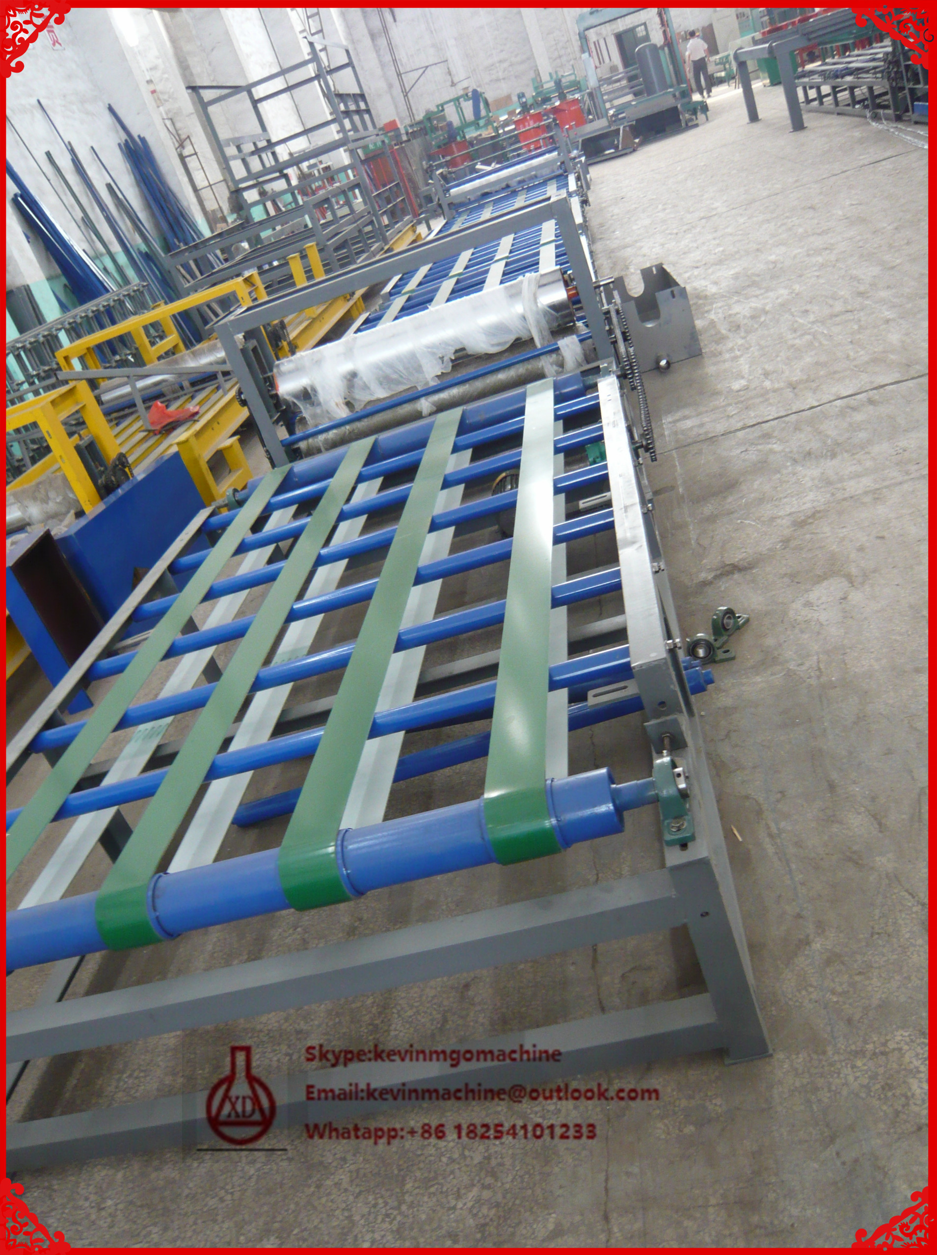 Fireproof Sound Insulation MgO Board Straw Door Making Machines Full Automatic