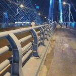 Q235 Q345 Steel Barrier Outdoor Fence Panels Bridge Guardrail For Traffic Road