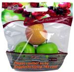 printed zip lock plastic cherry bags fruit bag, Fruit cherry/grape bag, fruits /