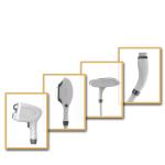 Colorful Touch Screen Tattoo Removal Device , Vertical Laser Hair Tattoo Removal