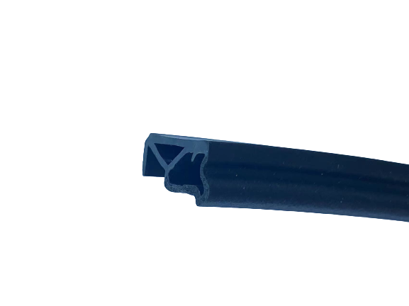 Black Rubber Extrusion Profile for Custom Service EPDM Seals Profile Extruded Molding